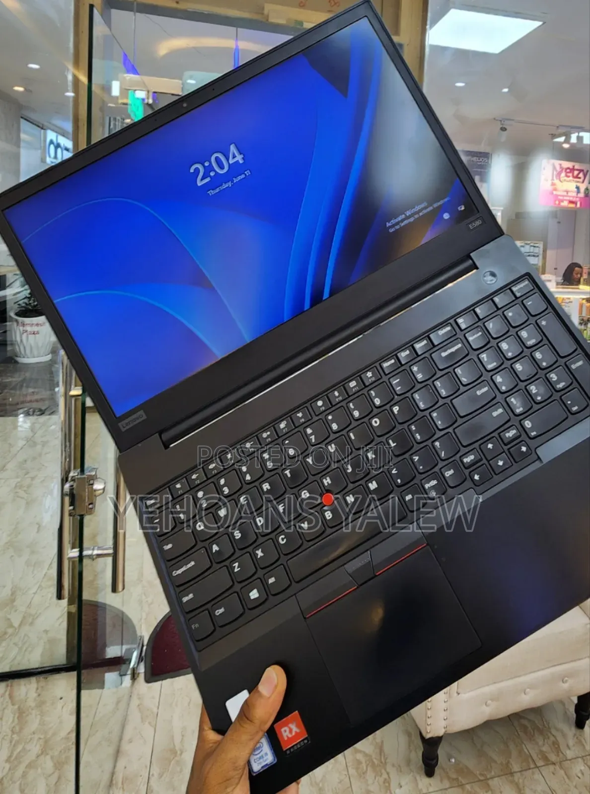 New Laptop Lenovo ThinkPad E580 8GB Intel Core i5 HDD+SSD 256GB