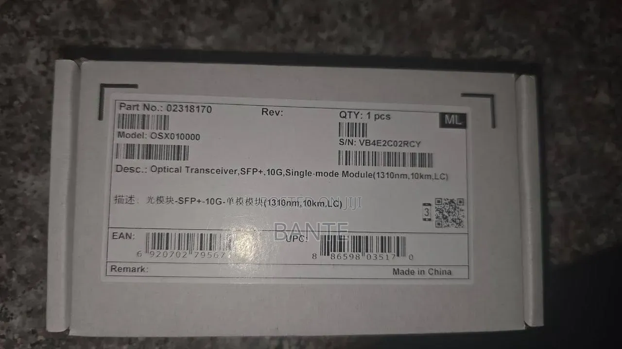 10g Single Mode Sfp
