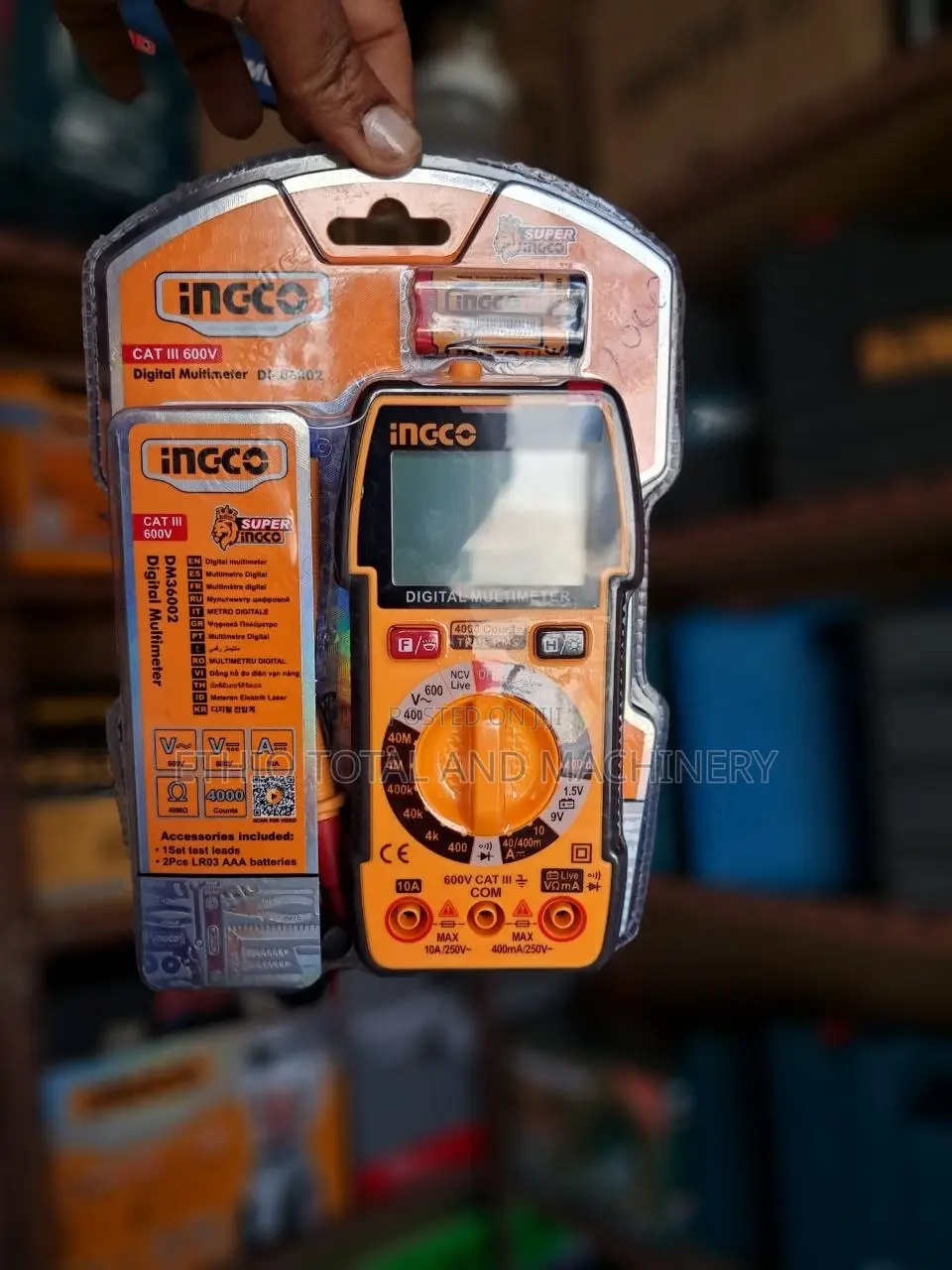 Ingco Dm36002 Digital Multimeter