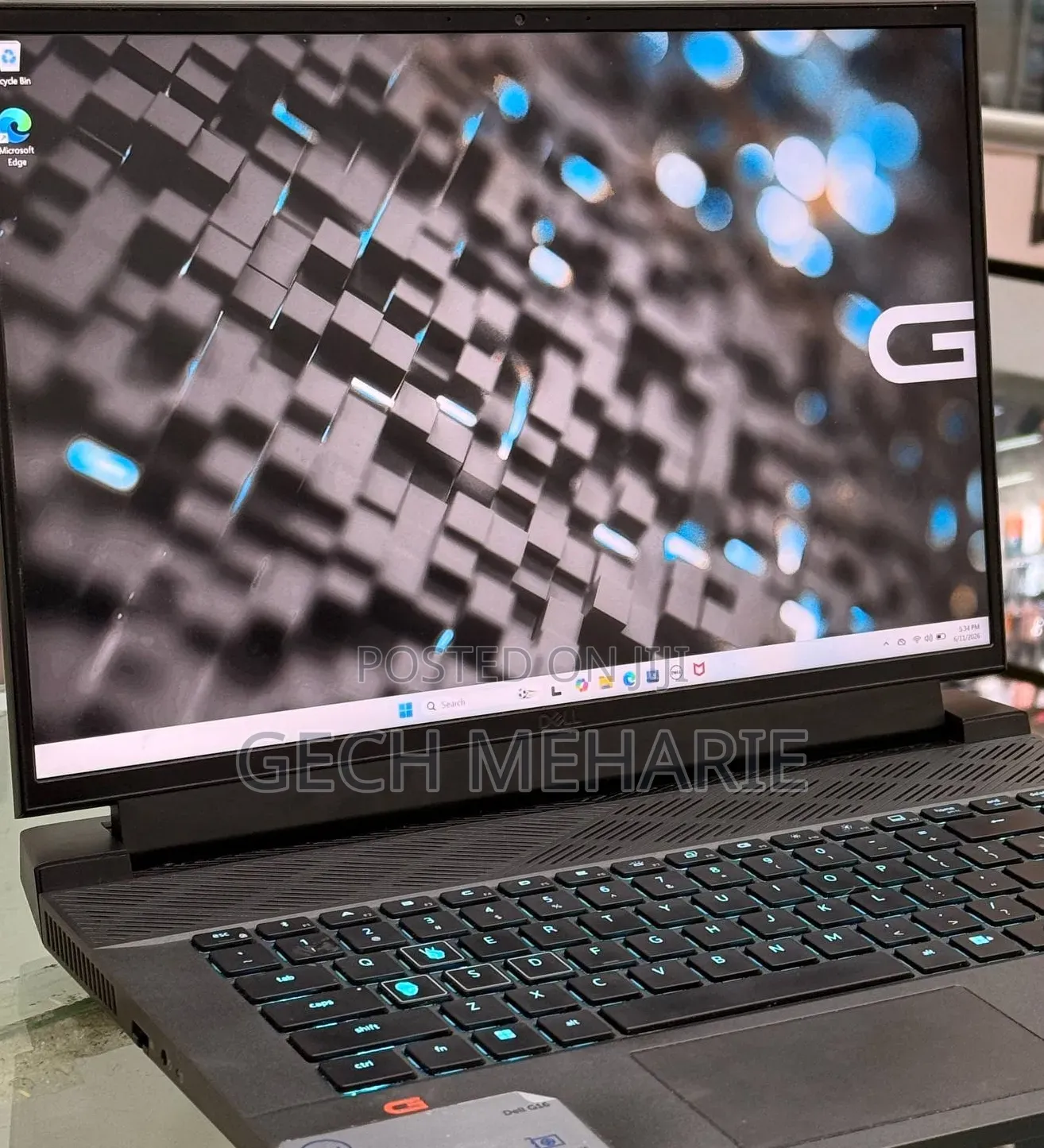 New Laptop Dell G16 7620 16GB Intel Core i7 SSD 1T