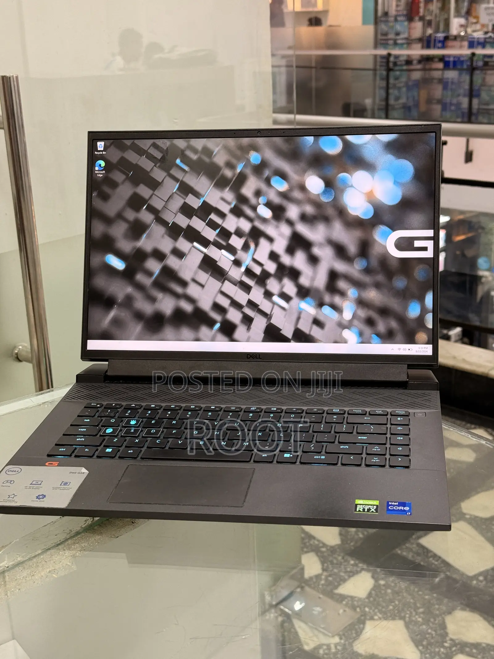 Laptop Dell G16 7620 6GB Intel Core i7 SSD 1T