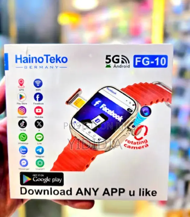 Hainoteko Fg-10 Android Smart Watch With Sim Card Support