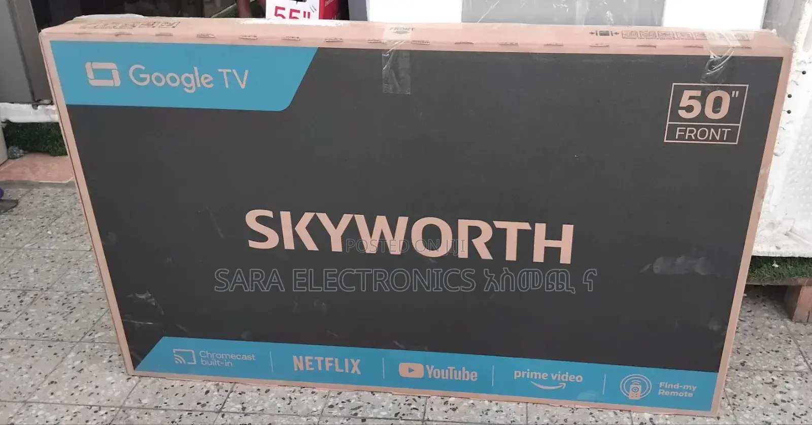 ➨Sky Worth 50" Google New 2026 Model ▧Free Delivery ➜Price 85,500