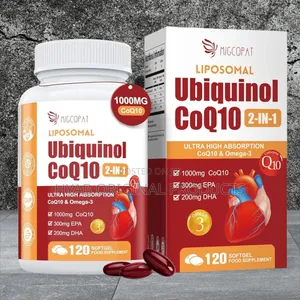 1000mg Liposomal Coq10 Ubiquinol With Omega-3