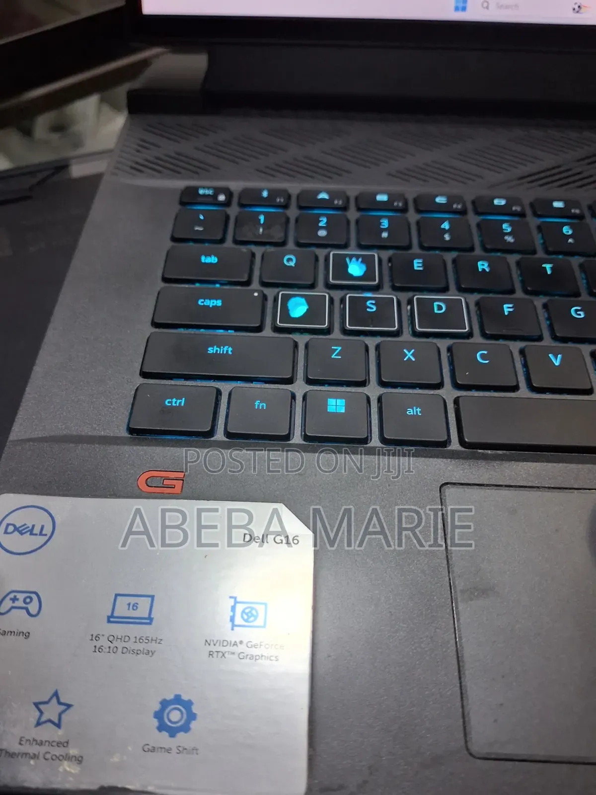 New Laptop Dell G16 7620 16GB Intel Core i7 SSD 1T