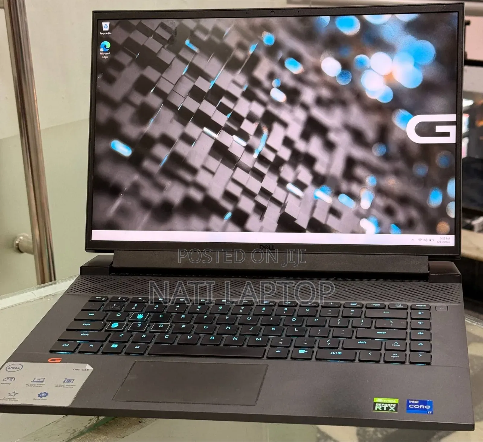 New Laptop Dell G16 7620 16GB Intel Core i7 SSD 1T