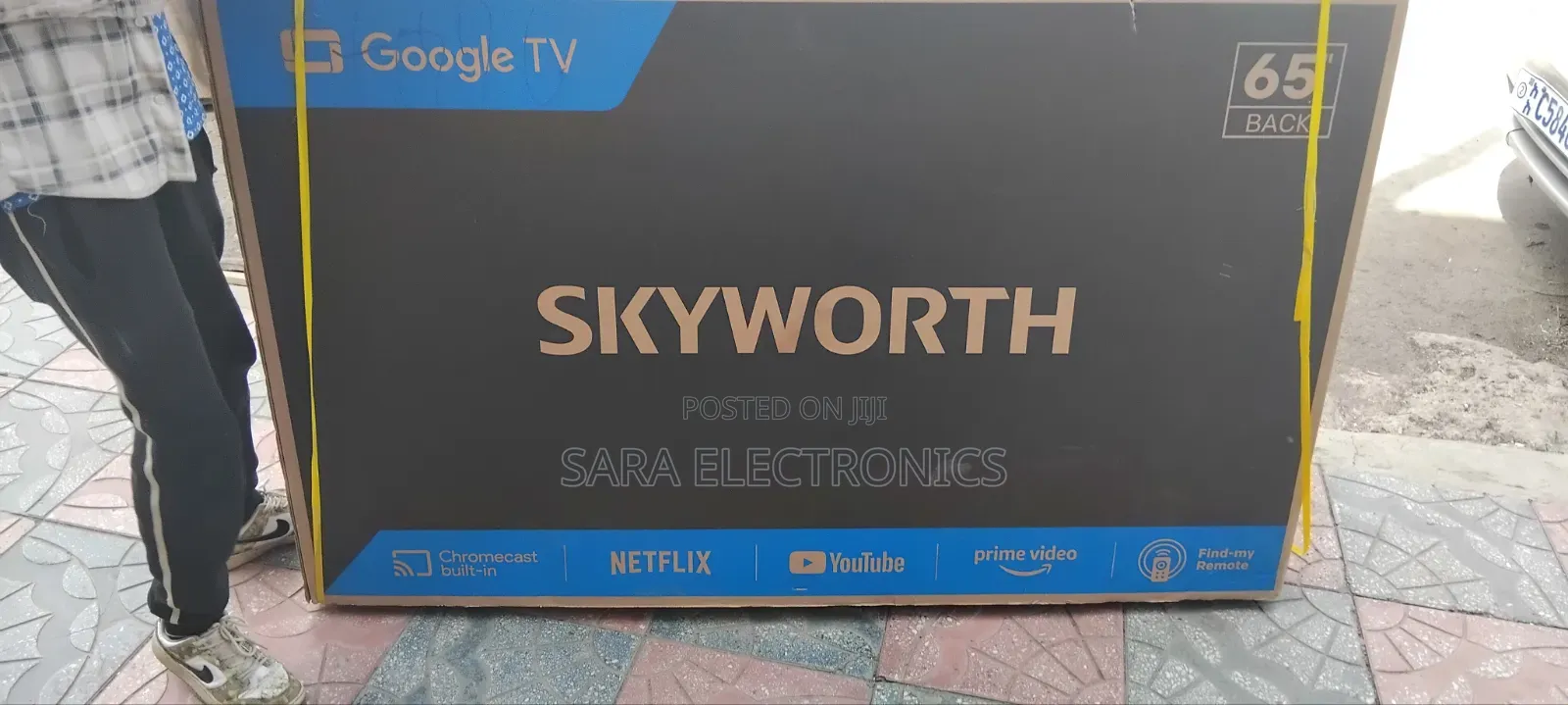 Sky-Worth 65" Google ▧Free Delivery▧Price 210,000 ◈10years Warranty