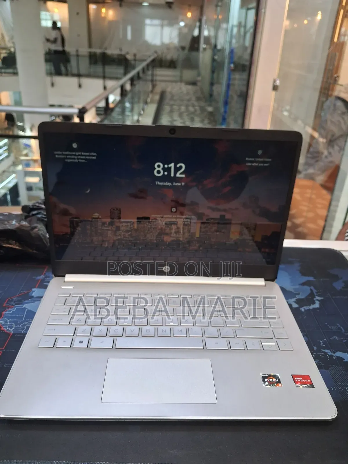 New Laptop HP Stream Notebook 8GB AMD Ryzen 3 SSD 256GB