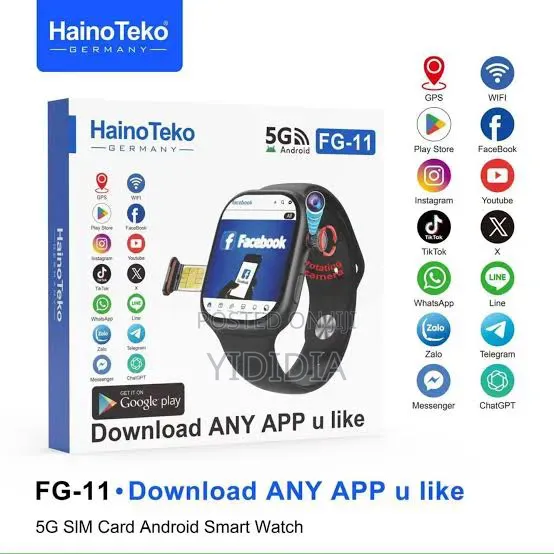 Hainoteko Fg-11 5g Android Smartwatch