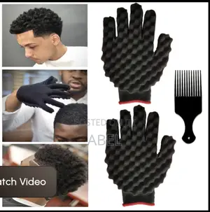 Heat Resistant Hair Curling Glove