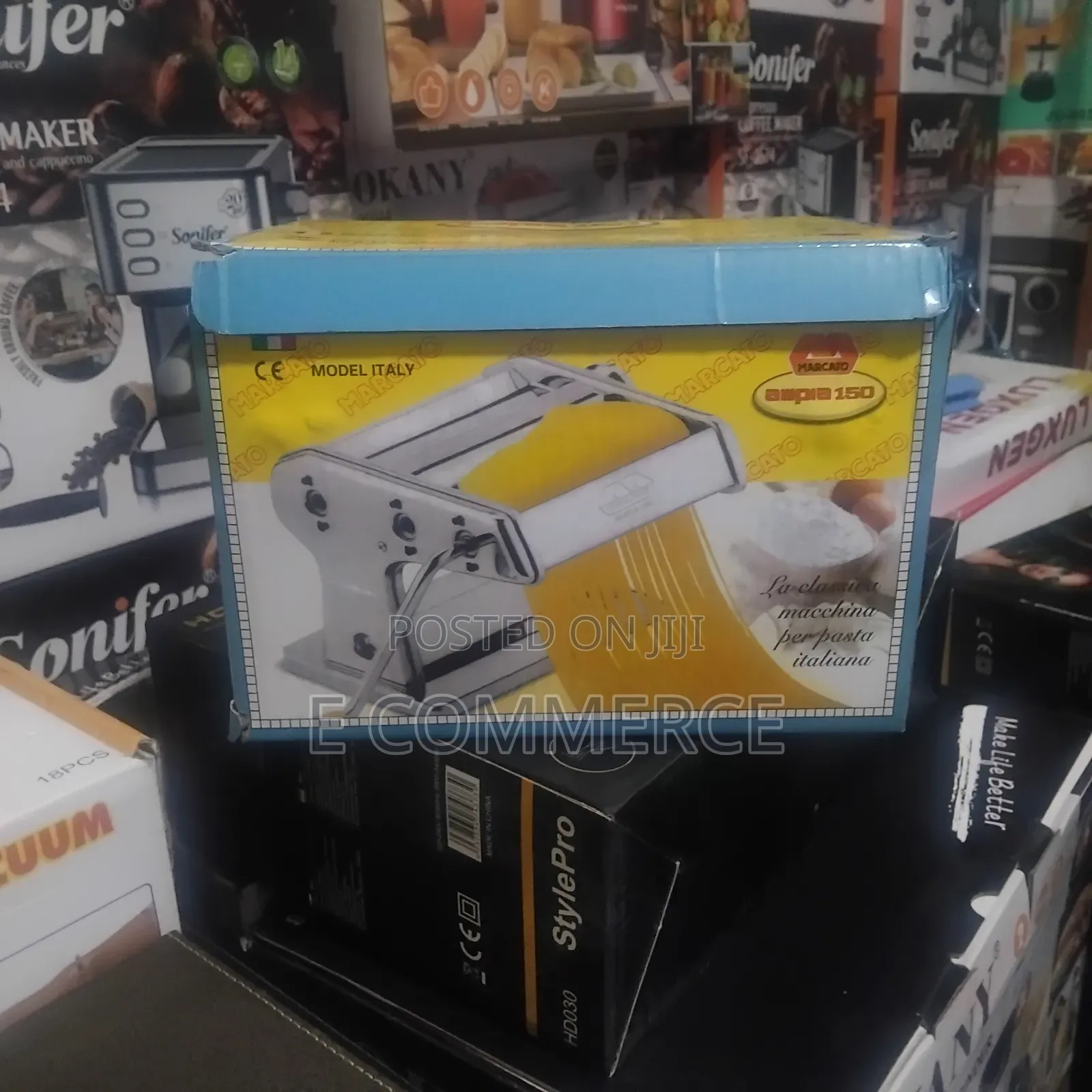 Stainless Steel Manual Noddle and Pasta Maker