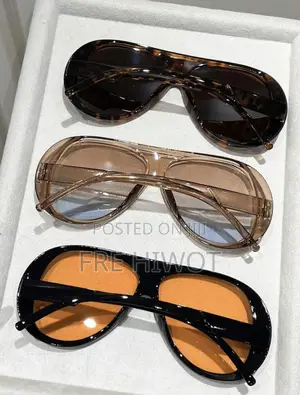 Women's Leopard Print Aviator Style Colored Lens Fashion Glasses