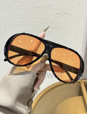 Women's Leopard Print Aviator Style Colored Lens Fashion Glasses
