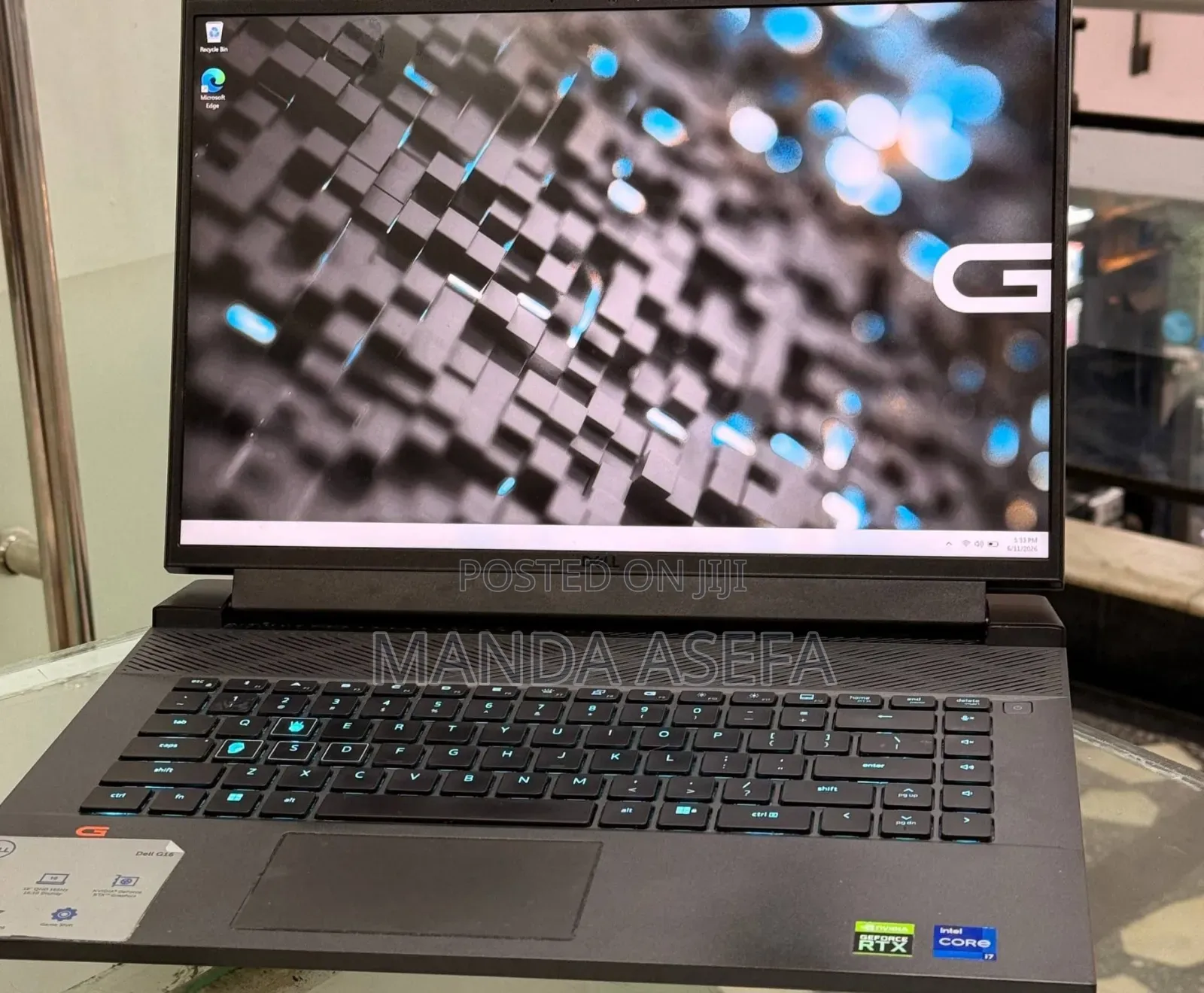 New Laptop Dell G16 7620 16GB Intel Core i7 SSD 1T