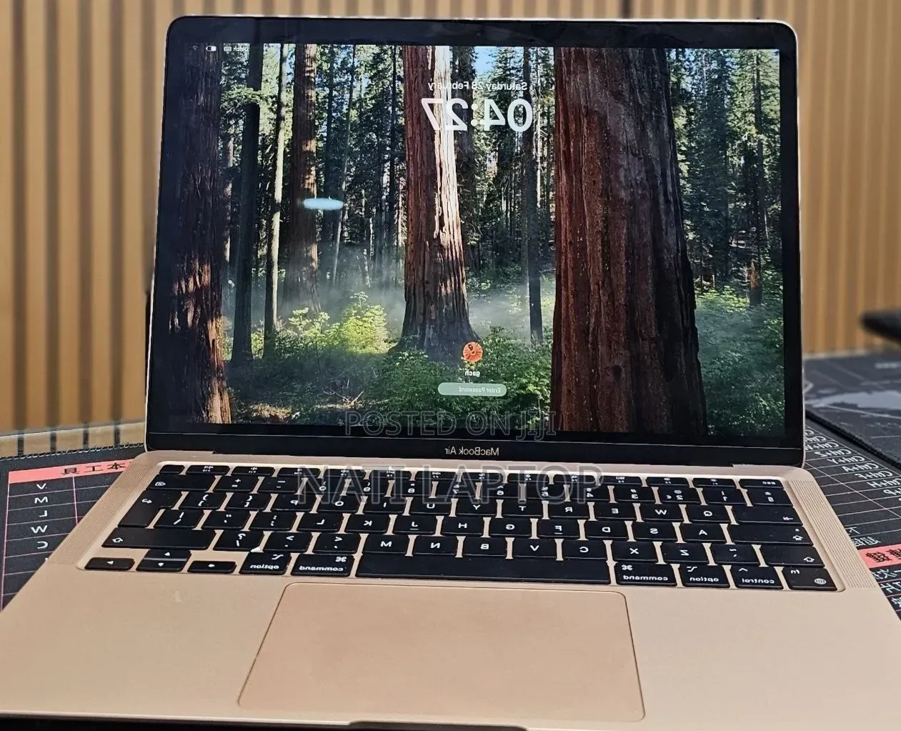 New Laptop Apple MacBook Air 2020 M1 8GB Apple M1 SSD 256GB