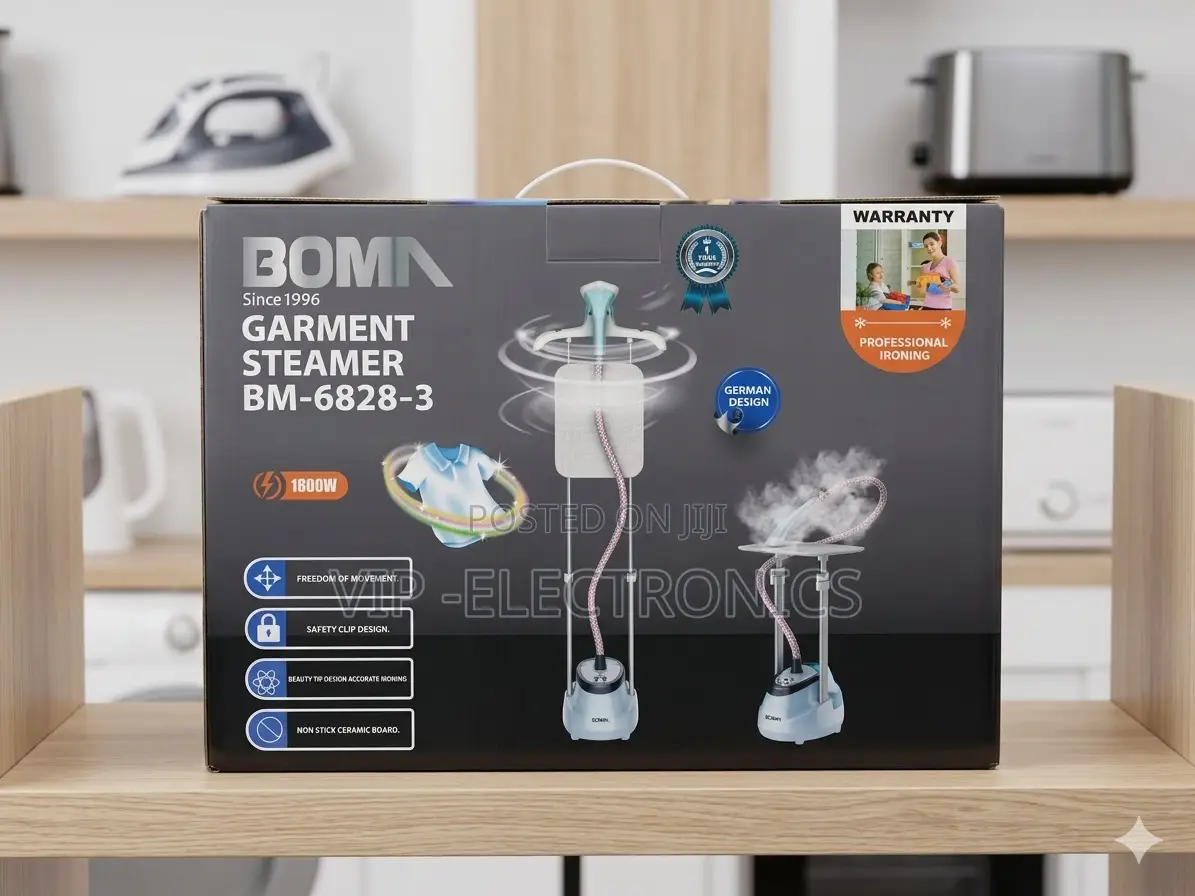 Bomn Garment Steamer Designed Professional Iron 1800w