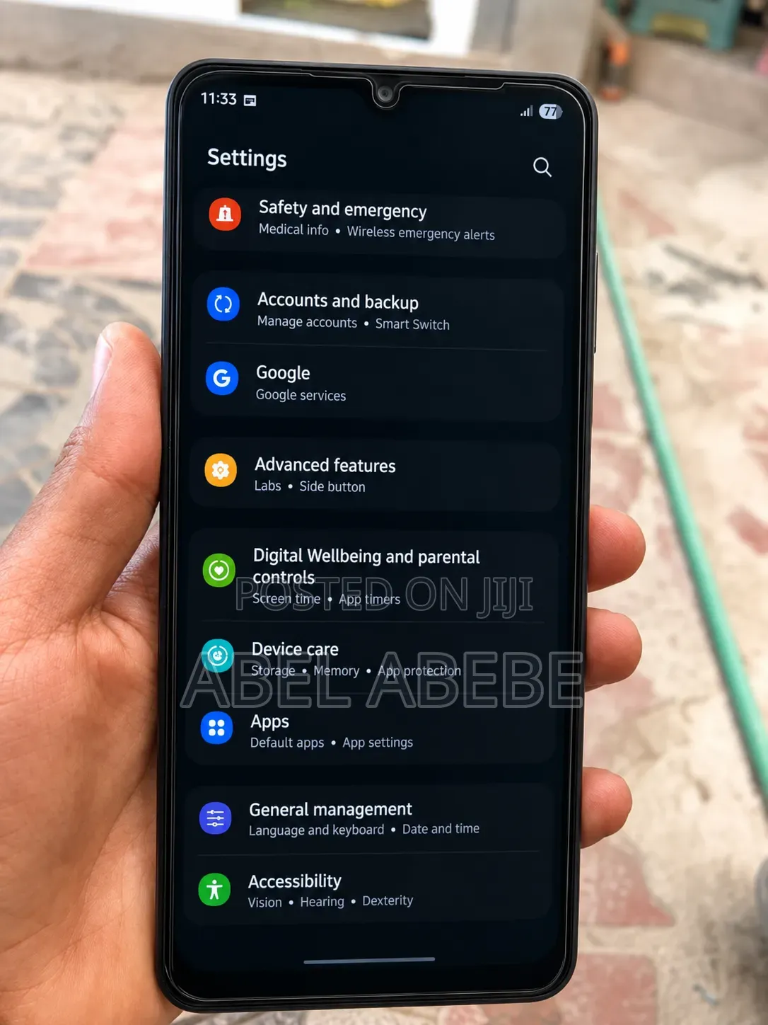 Samsung Galaxy A07 4G 64 GB Black