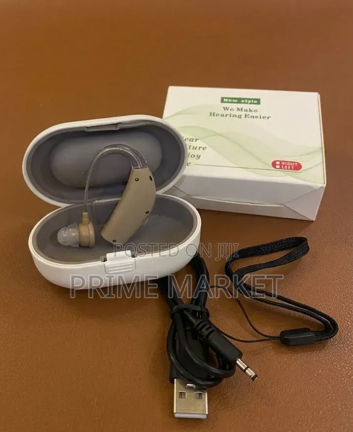 Rechargeable Hearing Aid | for One Ear| Behind the Ear
