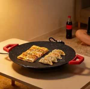 Multi-Functional Electric BBQ Grill Pan ማራኪ የኤሌክትሪክ መጥበሻ 40cm