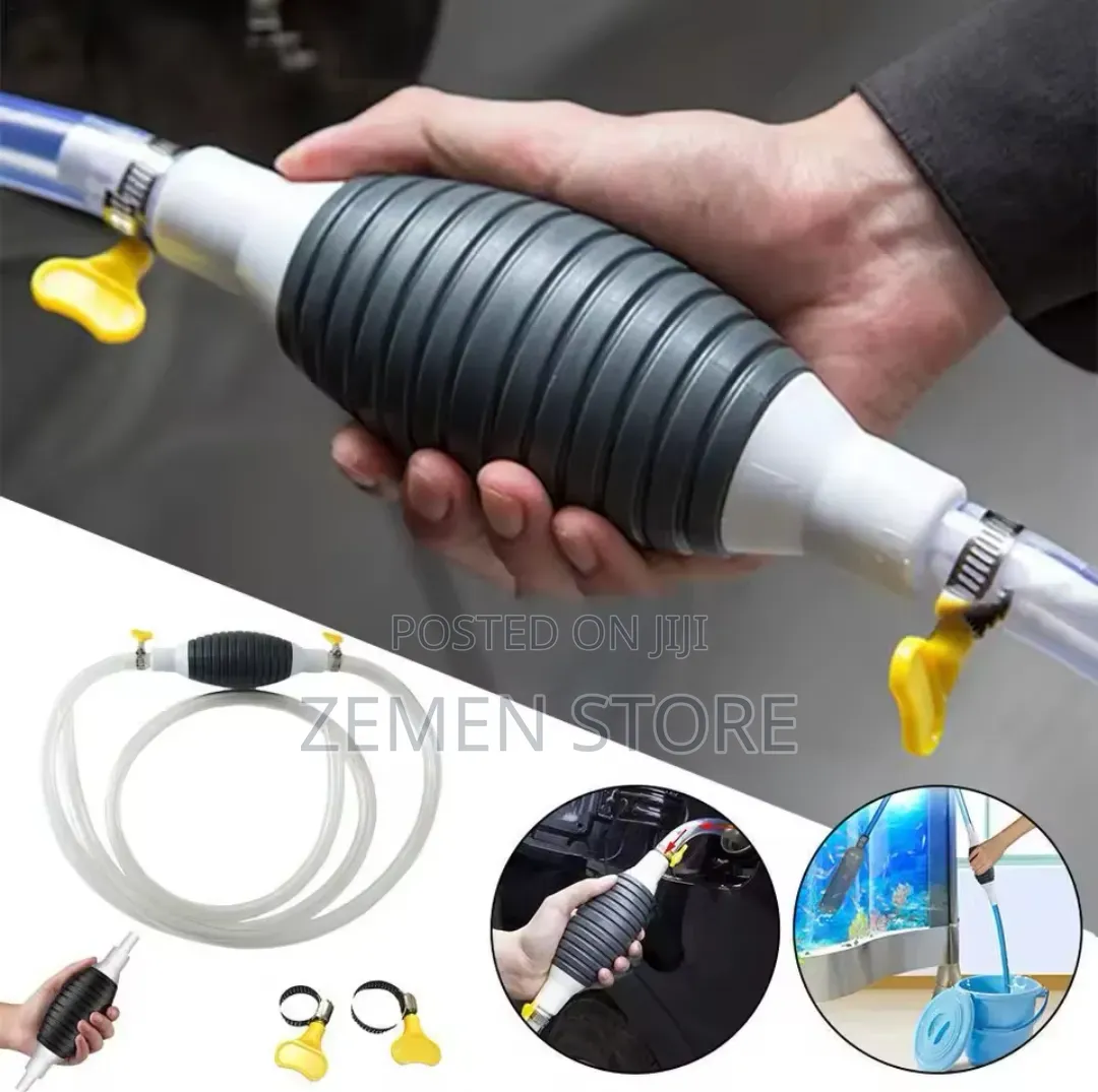 Multi-Use Manual Liquid Siphon Pump Set – Brand New
