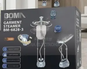 Boma Bm-6828-3 Is a 1800w Garment Steamer Featuring a German-Design
