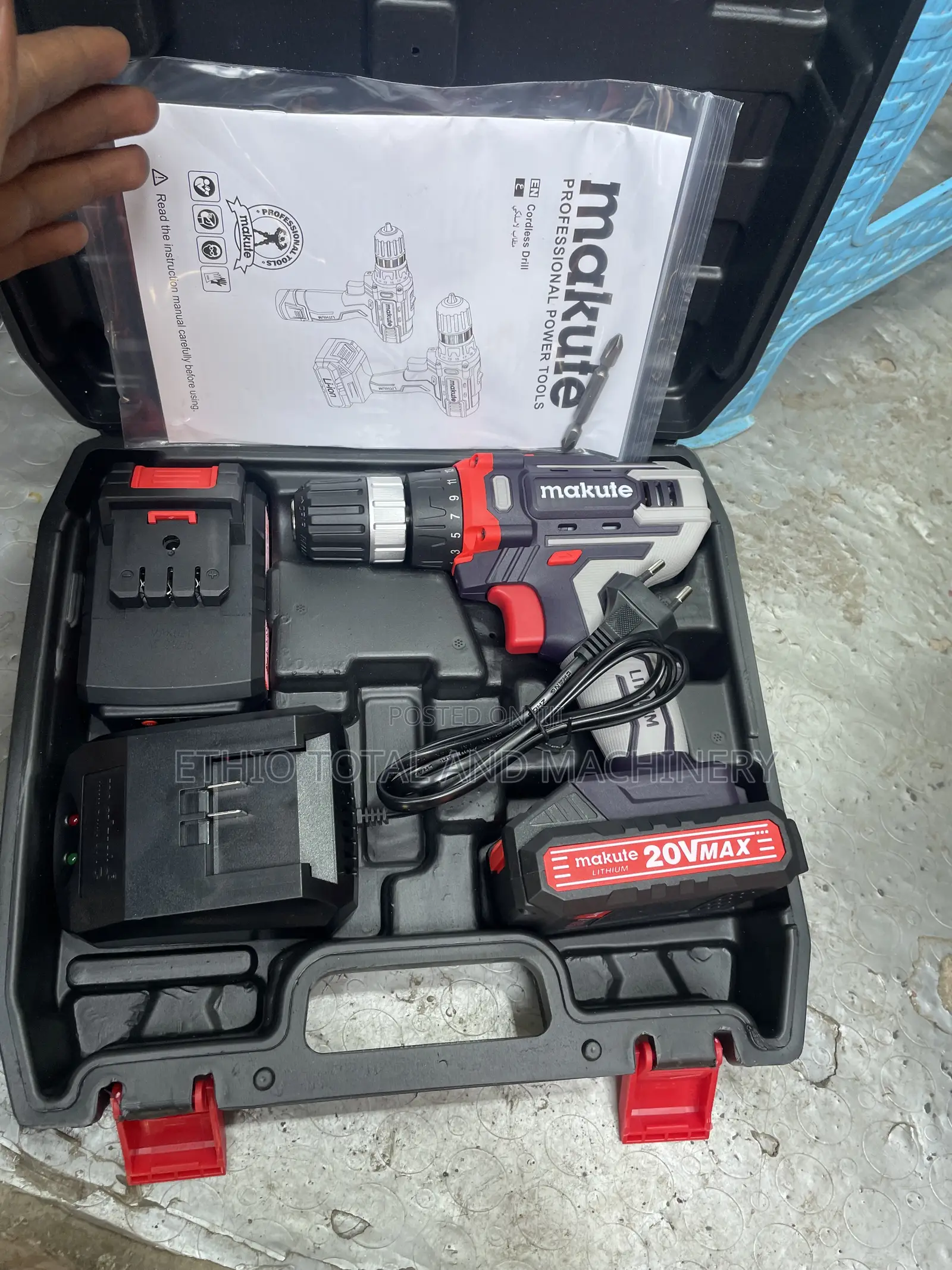 Makute 20 Volt Charger Drill