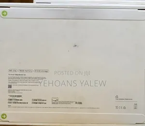 New Laptop Apple MacBook Air 2026 M5 16GB Apple M5 SSD 512GB