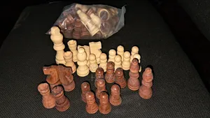 የቼዝ መጫወቻ የእንጨት
