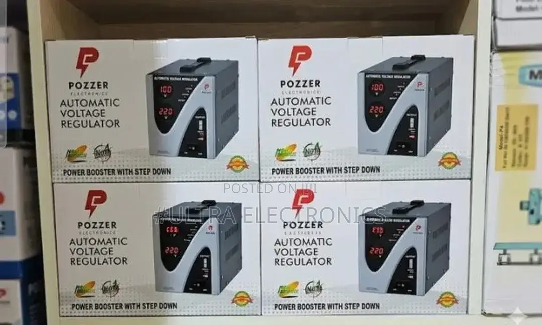Pozzer Electronics Automatic Voltage Regulators (Model Pz-dvr-1000va)