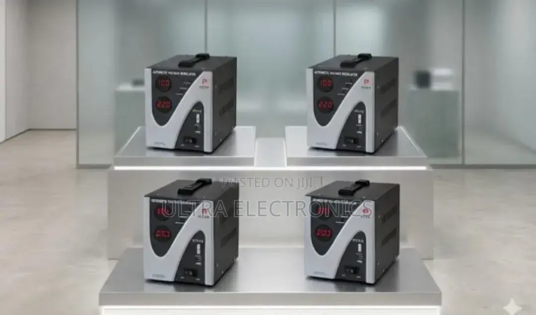 Automatic Voltage Regulator Pozzer (Avr), 1000va Model, Designed