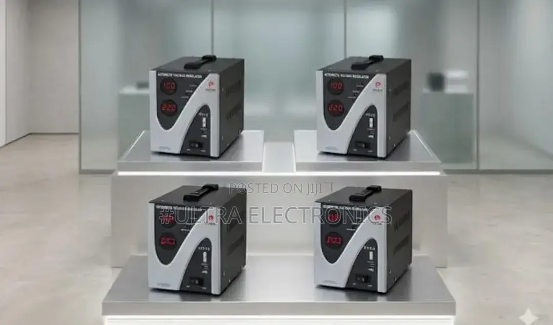 Automatic Voltage Regulator Pozzer (Avr), 1000va Model, Designed