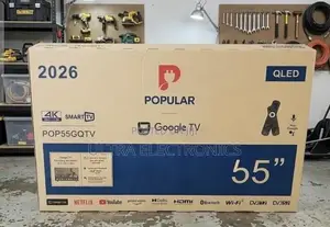 Popular 55" Qled Smart Tv (Model Featuring Google Tv Functionality