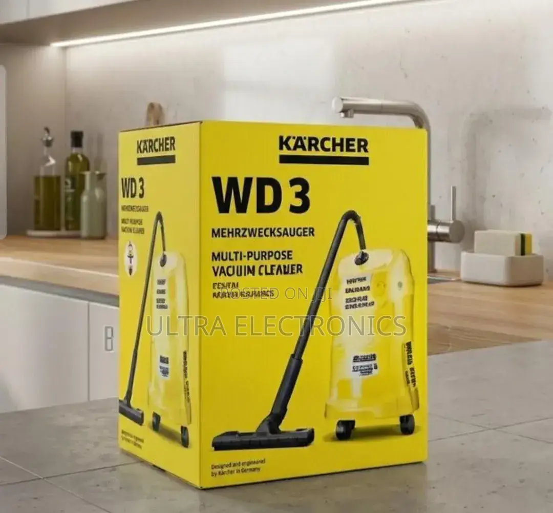 Kärcher Wd 3 Multi-Purpose Vacuum Cleaner Designed to Handle Both