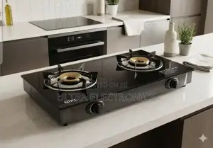 Nikl Brand Gas Stove Features Glass Top and Durable Brass Burners