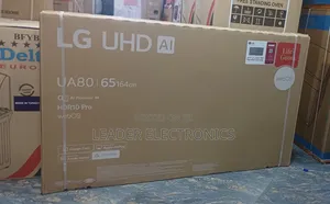 Lg Tv 65" Ua80 – Uhd Smart Tv | Original Quality