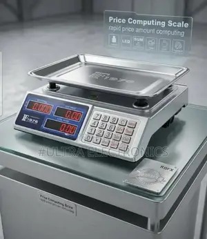 Ff1976 Price Computing Scale Featuring A Stainless Steel Platter