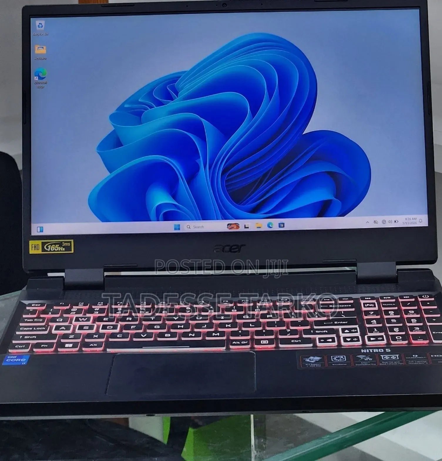 New Laptop Acer Nitro 5 16GB Intel Core i7 SSD 512GB