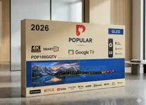 Popular Electronics Smart Tv Box Featuring a Qled and Google Tv