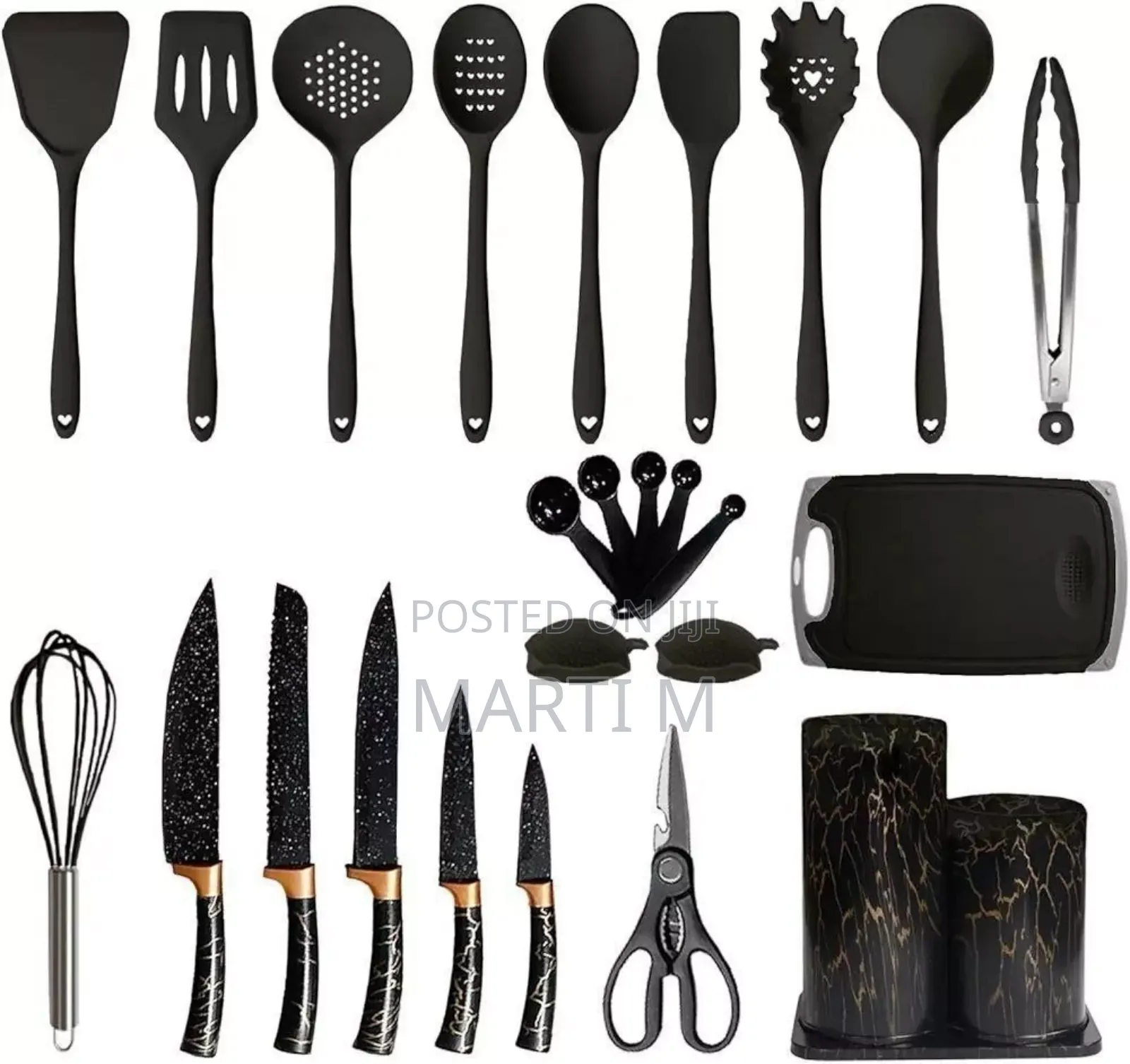 25pcs Silicone Kitchen Set