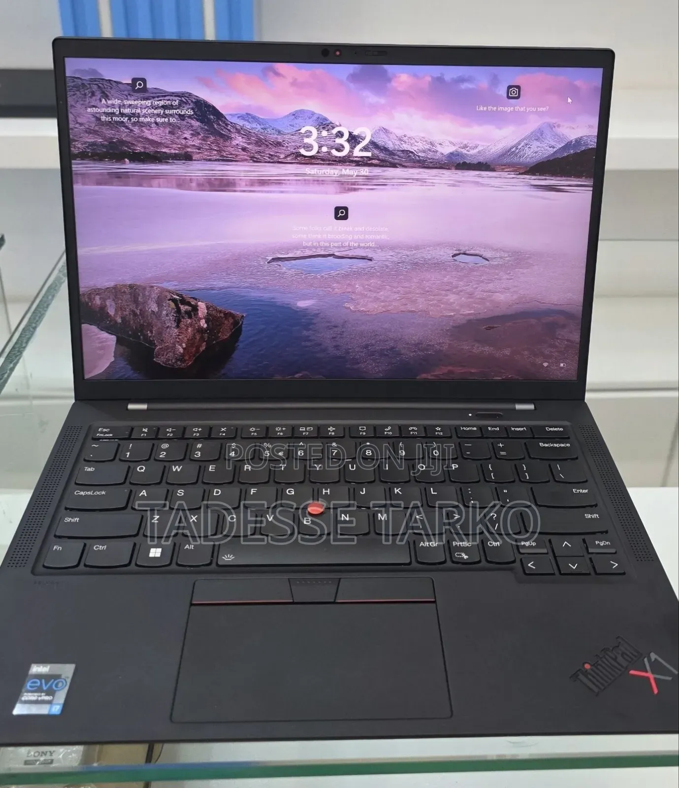 New Laptop Lenovo ThinkPad X1 Carbon 16GB Intel Core i7 SSD 512GB