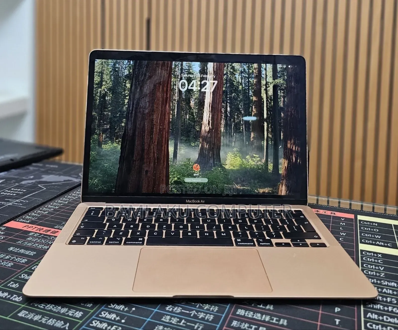 New Laptop Apple MacBook Air 2020 M1 8GB Apple M1 SSD 256GB