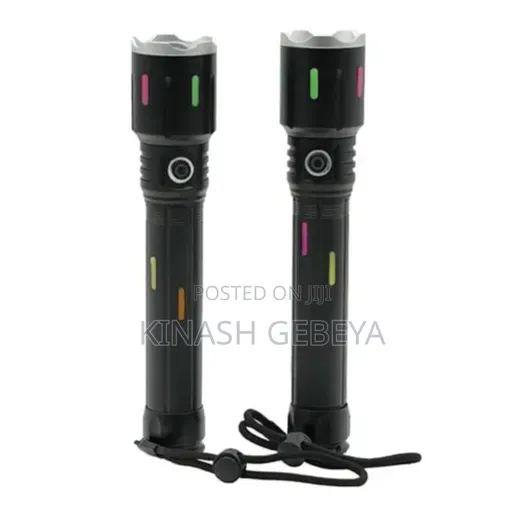 High Power Rechargeable Hand Held Flashlight