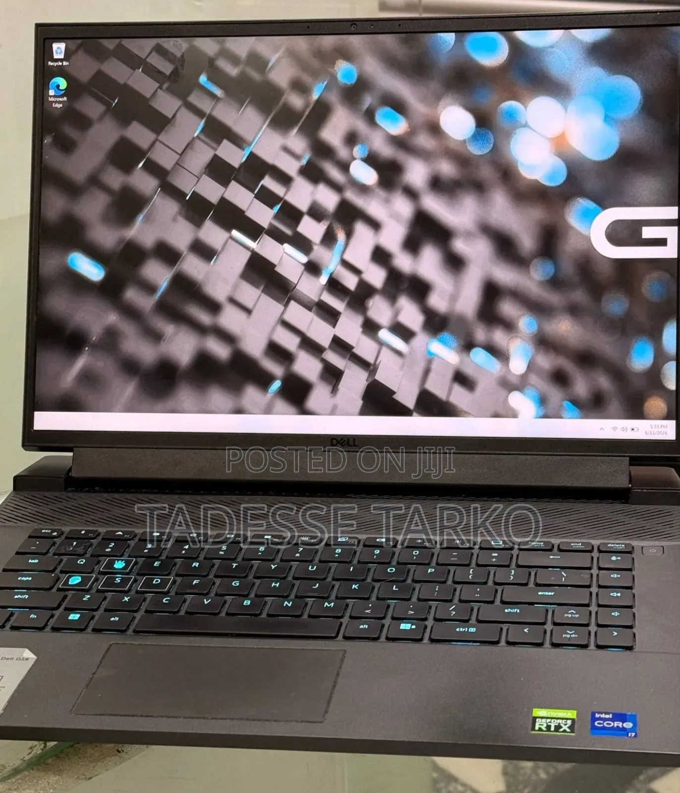 New Laptop Dell G16 7620 16GB Intel Core i7 SSD 1T