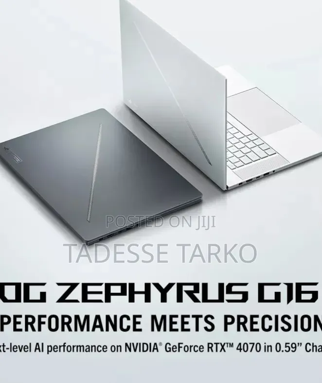 New Laptop Asus ROG Zephyrus G16 16GB Intel Core Ultra 9 SSD 1T