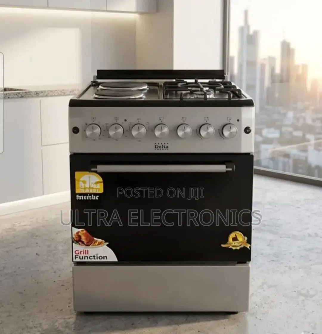Delta Standing Oven Is Available in a 60x60 Cm Size and Features