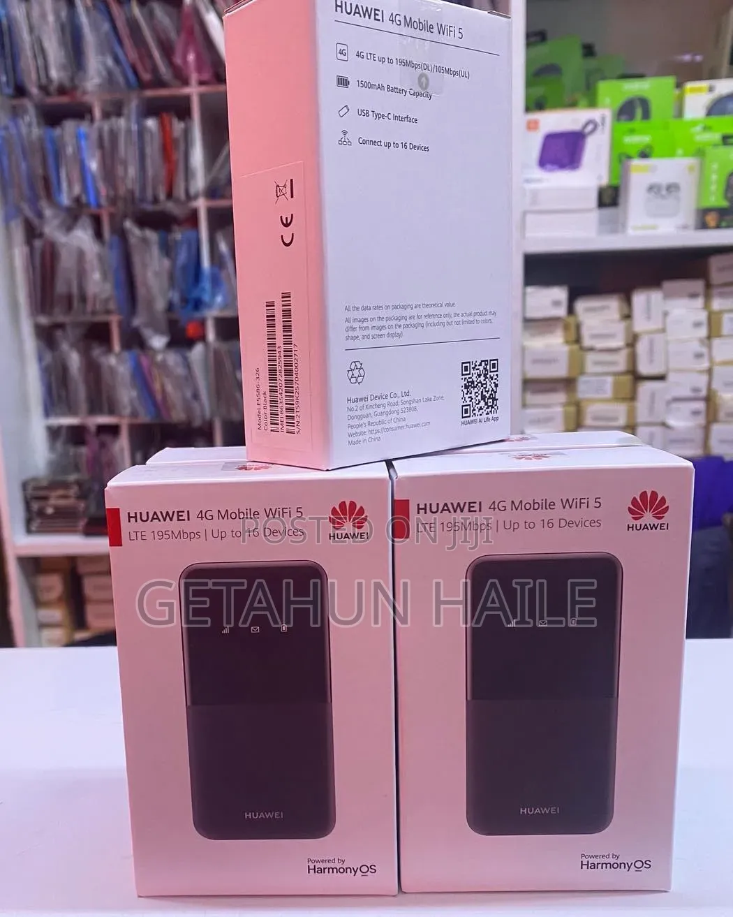 Huawei 4g Mobile Wifi 5 Pocket Router (195mbps | Connect 16 Devices)