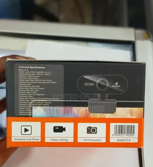 Kisonli Pc-6 Full Hd 1080p Webcam