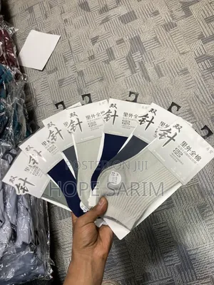 100% Pure Cotton Double-Needle Socks
