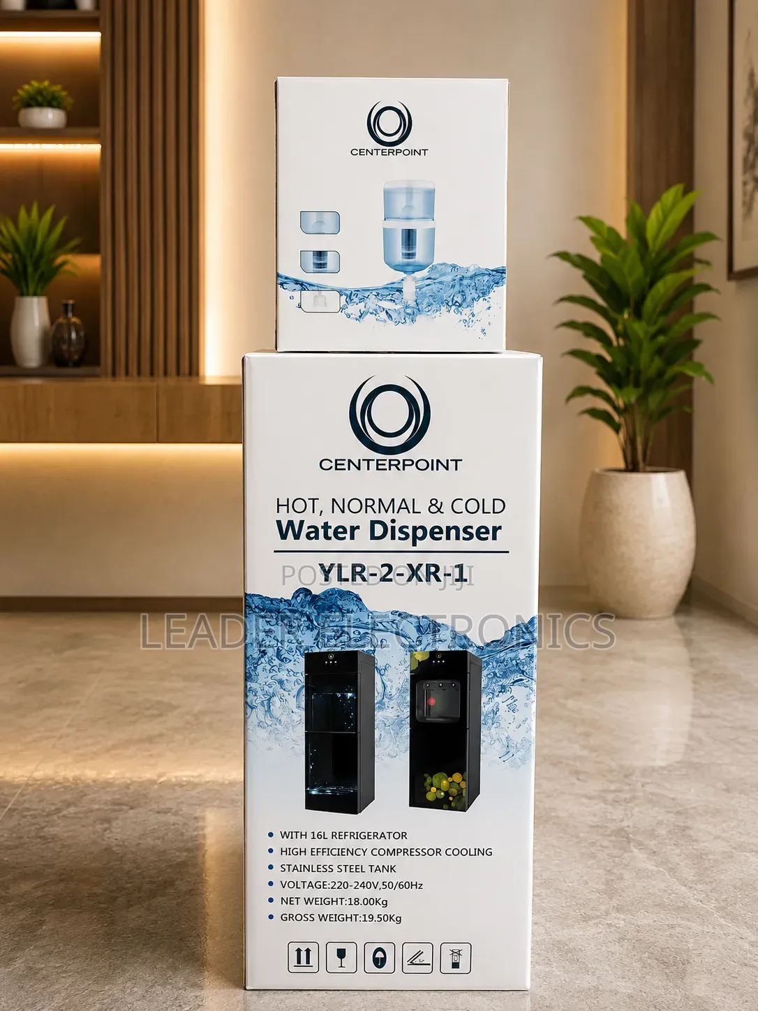 Centerpoint Water Dispenser – Hot, Cold Normal Water Premium Quality