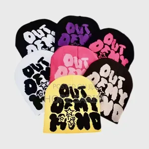 "Out of My Mind" Graphic Streetwear Beanies •